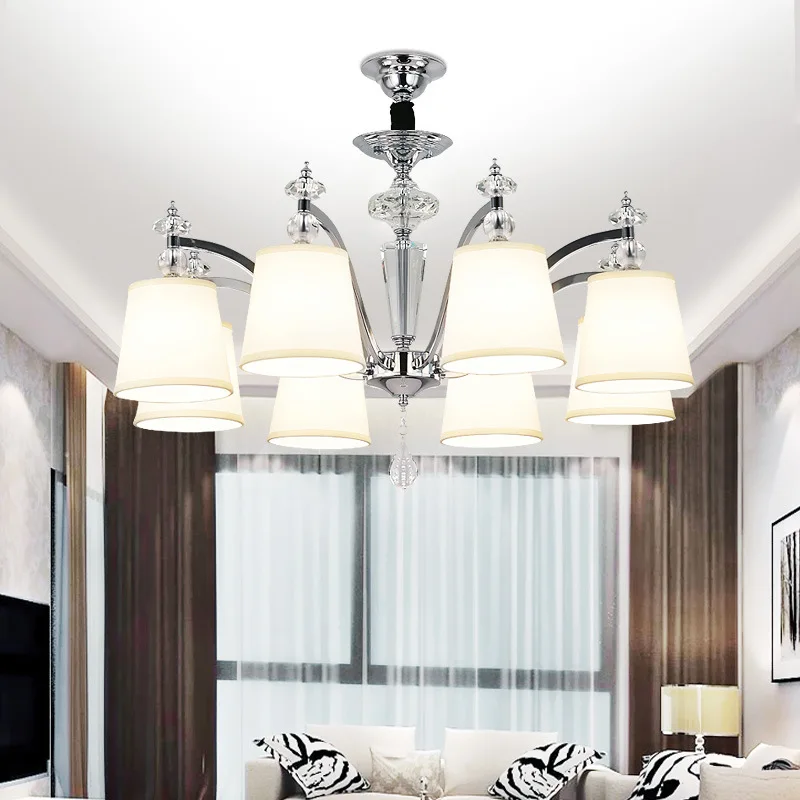 Modern Lustre Crystal Led Chandelier Lighting Chrome Metal Dining Room Led Ceiling Chandeliers Light Bedroom Led Hanging Lights
Modern Lustre Crystal Led Chandelier Lighting Chrome Metal Dining Room Led Ceiling Chandeliers Light Bedroom Led Hanging Lights