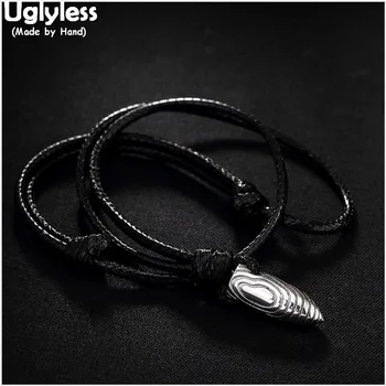 Uglyless Real S 925 Sterling Silver Handmade Engraved Bullet Pendant Necklaces Men Cool Rope Fine Jewelry Fashion Bijoux Vintage
Uglyless Real S 925 Sterling Silver Handmade Engraved Bullet Pendant Necklaces Men Cool Rope Fine Jewelry Fashion Bijoux Vintage