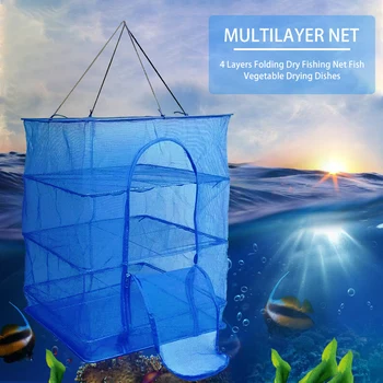 3 Layers Multi-Function Foldable Fishing Net Drying Net Drying Rack Folding Mesh Hanging Vegetable Fish Fishing Net
3 Layers Multi-Function Foldable Fishing Net Drying Net Drying Rack Folding Mesh Hanging Vegetable Fish Fishing Net