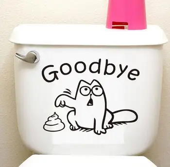 Goodbye toilet seat cat laptop wall sticker home decor decal bathroom window tank wall sticker decals
Goodbye toilet seat cat laptop wall sticker home decor decal bathroom window tank wall sticker decals