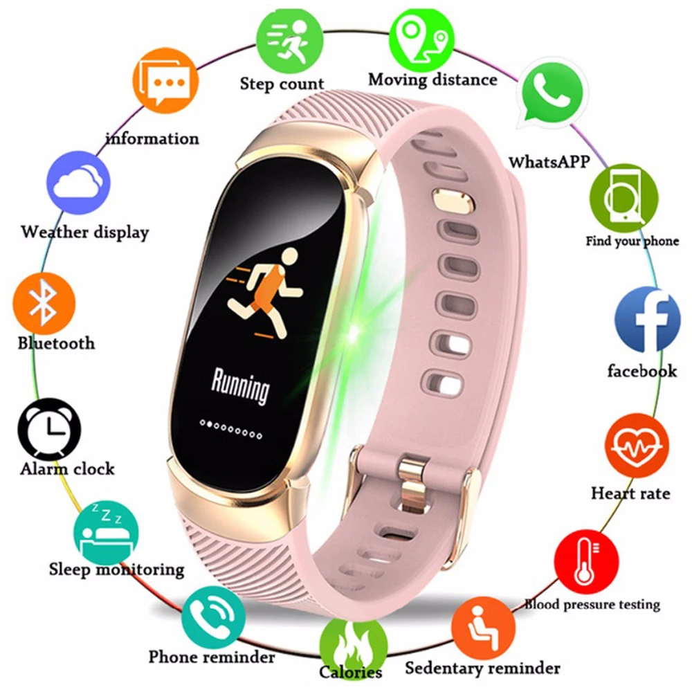 2019 Women Lady Sport Smart Watch Men IP67 Waterproof SmartWatch Heart Rate Blood Pressure Pedometer Watch Clock For Android iOS
2019 Women Lady Sport Smart Watch Men IP67 Waterproof SmartWatch Heart Rate Blood Pressure Pedometer Watch Clock For Android iOS