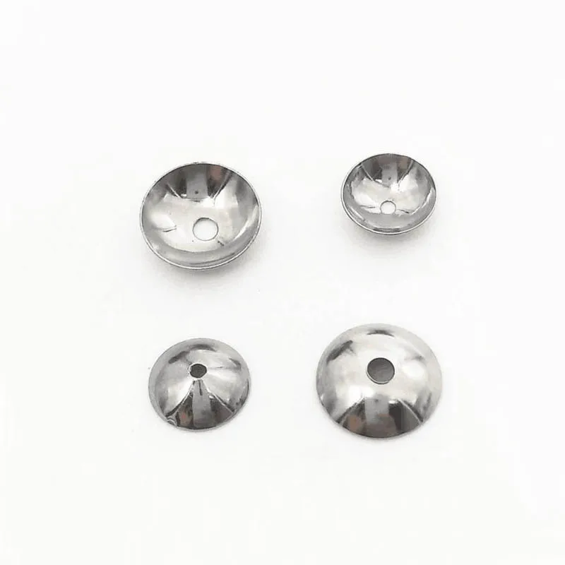 Stainless Steel Pearl Bead Caps Beadcaps Spacer Beads Charms 3mm 4mm 5mm 6mm 8mm 10mm DIY Jewelry Findings Accessories
Stainless Steel Pearl Bead Caps Beadcaps Spacer Beads Charms 3mm 4mm 5mm 6mm 8mm 10mm DIY Jewelry Findings Accessories