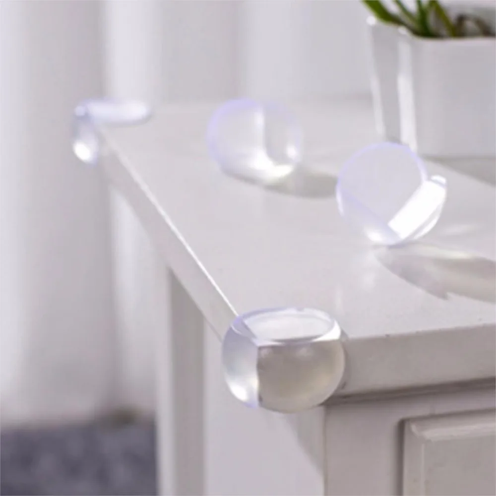 4Pcs Child Baby Safety Silicone Protector Table Corner Edge Protection Cover Children Anticollision Edge & Corner Guards
4Pcs Child Baby Safety Silicone Protector Table Corner Edge Protection Cover Children Anticollision Edge & Corner Guards