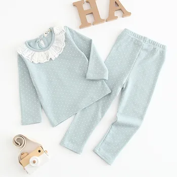 2PCS Set Toddler Kids Children Girl Infant Princess Lace Collar Casual Sleepwear Robe Nightwear Home Polka Dot Pajama Sets
2PCS Set Toddler Kids Children Girl Infant Princess Lace Collar Casual Sleepwear Robe Nightwear Home Polka Dot Pajama Sets