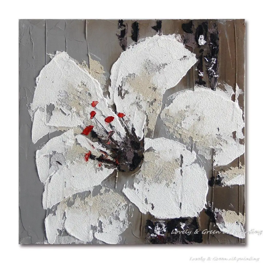 Handmade Wall Art White Lilies Home Decoration Landscape Flower Oil Painting On Canvas The Sitting Room The Bedroom Home Decor
Handmade Wall Art White Lilies Home Decoration Landscape Flower Oil Painting On Canvas The Sitting Room The Bedroom Home Decor