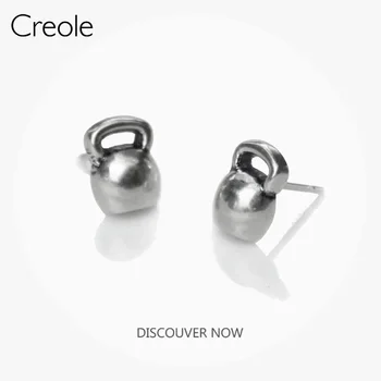 Ear Stud Earrings Kettlebells,2019 Accessories Fashion Jewelry 925 Sterling Silver Trendy Sport Gift For Women Men
Ear Stud Earrings Kettlebells,2019 Accessories Fashion Jewelry 925 Sterling Silver Trendy Sport Gift For Women Men