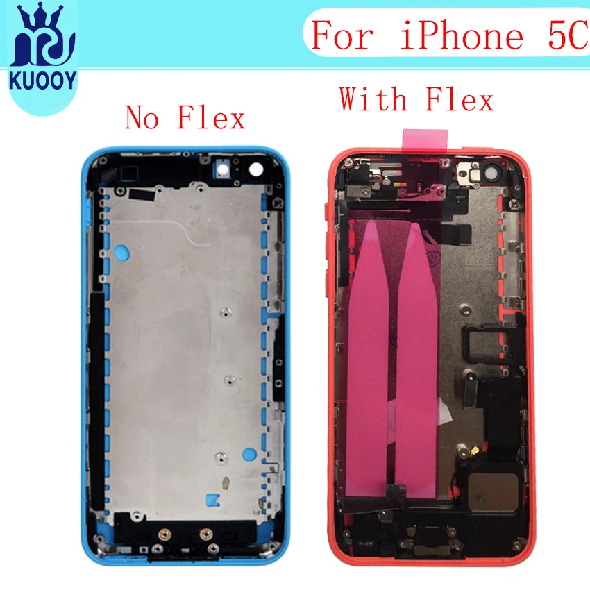 New 5c Full Back Housing Battery Cover For iPhone 5 C Back Door Battery Housing Case Chassis With Or NO Flex Cable Assembly
New 5c Full Back Housing Battery Cover For iPhone 5 C Back Door Battery Housing Case Chassis With Or NO Flex Cable Assembly