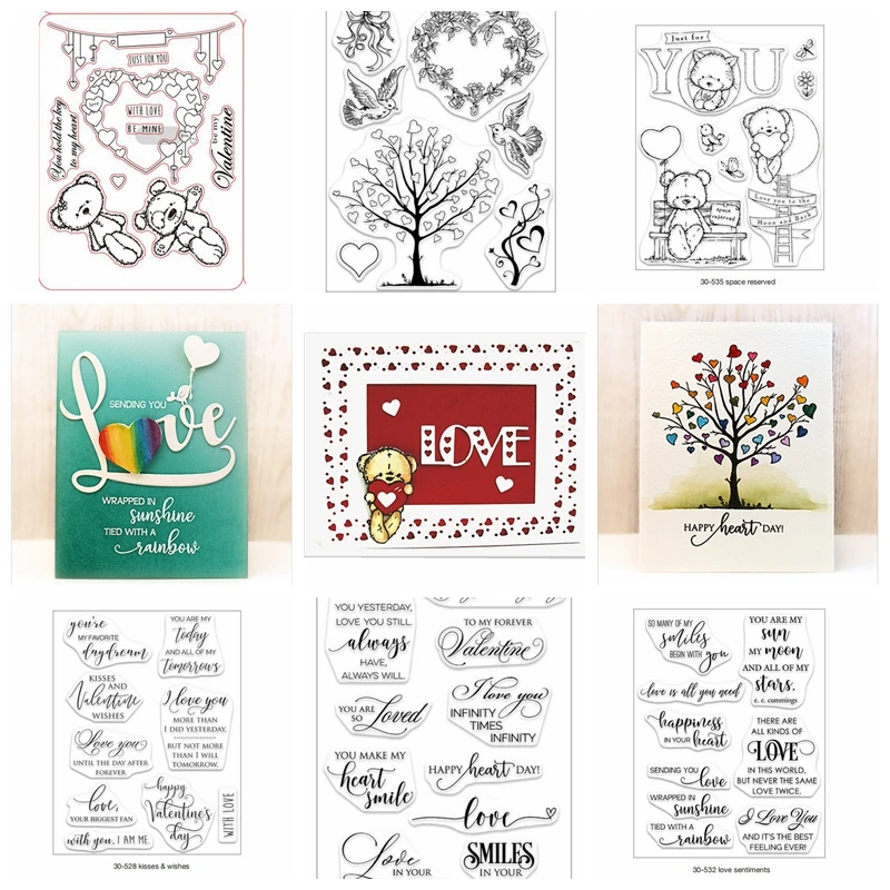 Heart Bear Letter Transparent Clear Silicone Stamp/Seals for DIY Scrapbooking/Photo Album Craft Valentine Decorative Clear Stamp
Heart Bear Letter Transparent Clear Silicone Stamp/Seals for DIY Scrapbooking/Photo Album Craft Valentine Decorative Clear Stamp