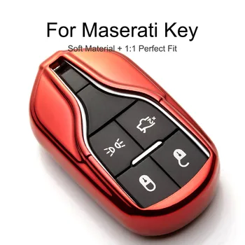 TPU Protection Car Key Case Cover Skin Shell For Maserati Ghibli Spoiler key Men Emblem Women Key Fob Chain Rings Holder
TPU Protection Car Key Case Cover Skin Shell For Maserati Ghibli Spoiler key Men Emblem Women Key Fob Chain Rings Holder