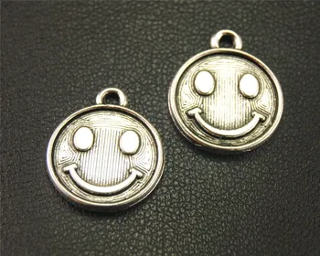 10pcs Antique Sliver Smiling Face Happiness Charm Jewelry Making DIY Handmade Craft 18x15mm A1913
10pcs Antique Sliver Smiling Face Happiness Charm Jewelry Making DIY Handmade Craft 18x15mm A1913