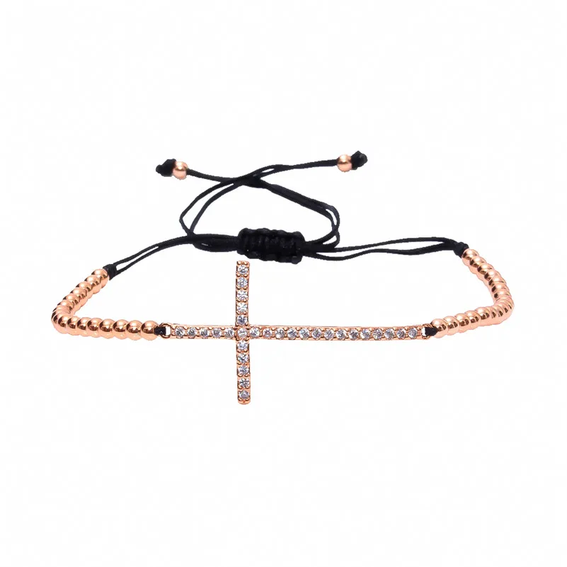 Top Brand Fashion Cross Charm Men's Macrame Bracelets Micro Pave CZ Beads Trendy Anil Arjandas Braiding Bracelets RD-03
Top Brand Fashion Cross Charm Men's Macrame Bracelets Micro Pave CZ Beads Trendy Anil Arjandas Braiding Bracelets RD-03