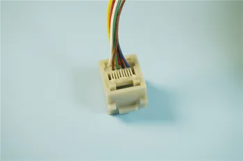 10 pcs 641D RJ45 Modular Connector 8P8C Socket Female 8x20 Crimp Wire 8 Cores 20 cm Length Grey Insulator Network Connector
10 pcs 641D RJ45 Modular Connector 8P8C Socket Female 8x20 Crimp Wire 8 Cores 20 cm Length Grey Insulator Network Connector