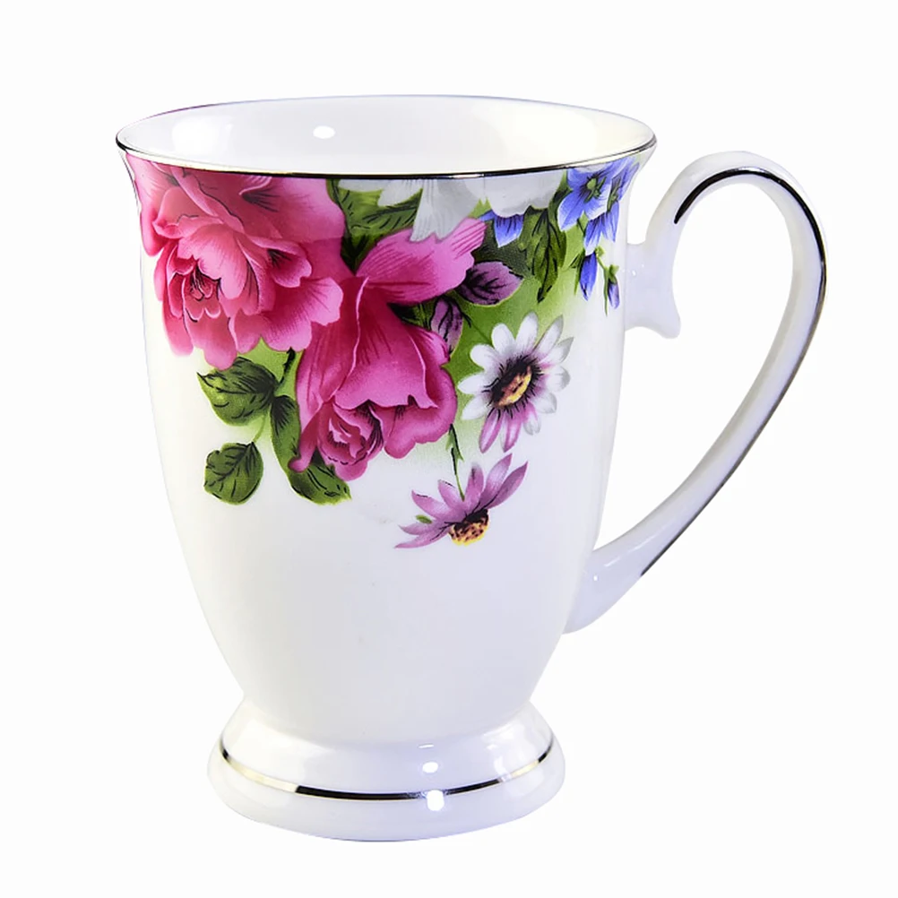 1 PC Ceramic Coffee Mug Rose Flower Printed Fashion Durable Coffee Milk Mugs Tea Cup Drinkware For Home Office Daily Use
1 PC Ceramic Coffee Mug Rose Flower Printed Fashion Durable Coffee Milk Mugs Tea Cup Drinkware For Home Office Daily Use