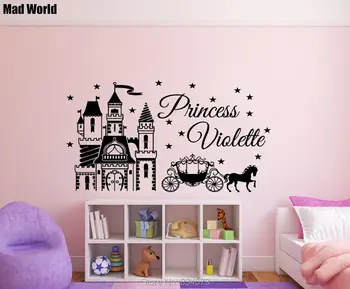 Personalized Custom Name PRINCESS CASTLE HORSE Wall Art Stickers Wall Decal Home DIY Decoration Removable Decor Wall Stickers
Personalized Custom Name PRINCESS CASTLE HORSE Wall Art Stickers Wall Decal Home DIY Decoration Removable Decor Wall Stickers