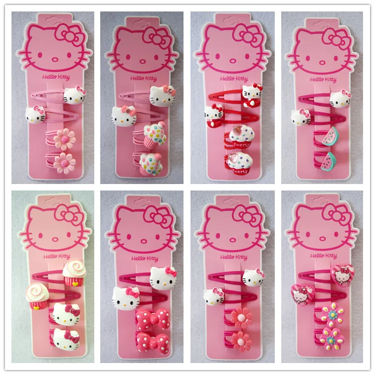 Fashion Children Headwear Bowknot Hello Kitty Hair Clips Gum Elastic Bands Hair Accessories Barrettes Scrunchies For Cute Baby
Fashion Children Headwear Bowknot Hello Kitty Hair Clips Gum Elastic Bands Hair Accessories Barrettes Scrunchies For Cute Baby