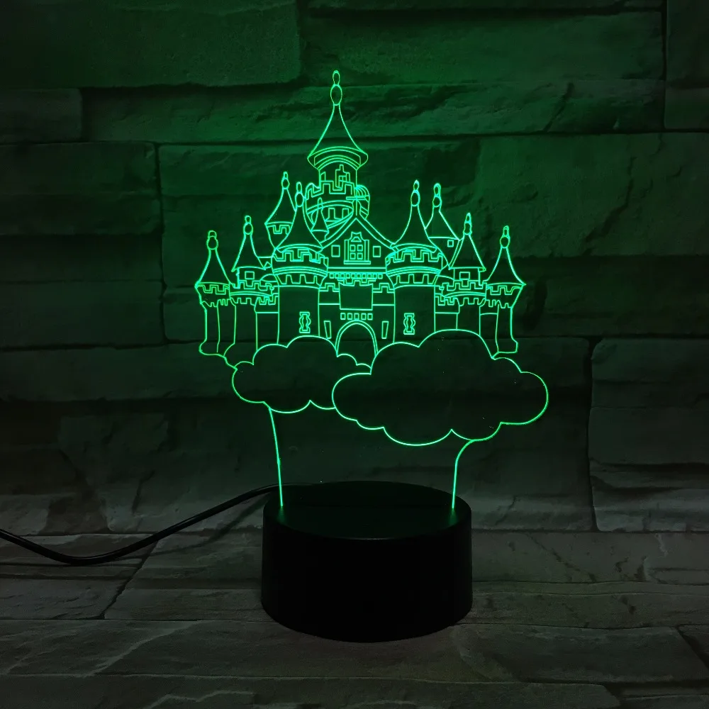 Purple Lamp 3D Night Light Amazing Gifts Dreamlike Castle USB Led Table Desk Lampara As Home Decor Baby Girl Bedroom Nightlight
Purple Lamp 3D Night Light Amazing Gifts Dreamlike Castle USB Led Table Desk Lampara As Home Decor Baby Girl Bedroom Nightlight