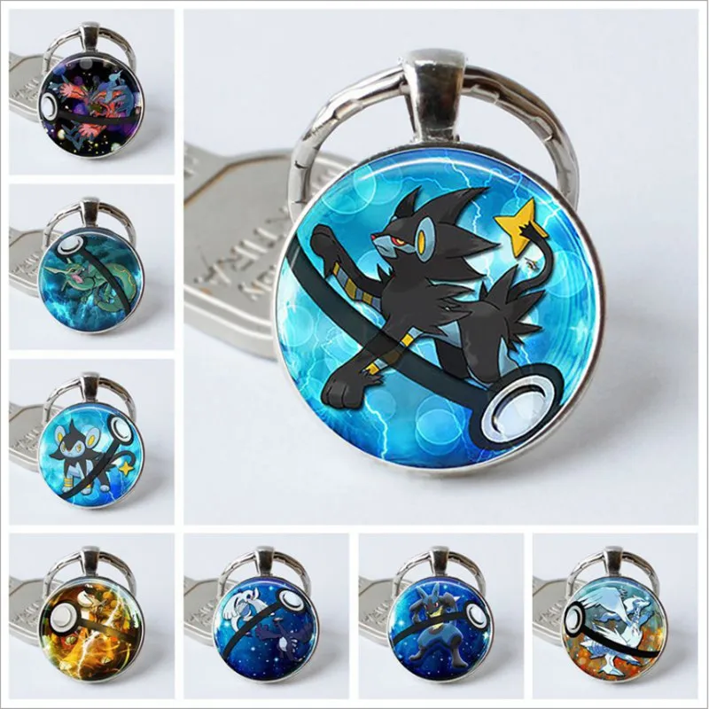 2018 Hot Glass Dome Jewelry Eevee Pokeball Round Keychain Pokemon Pikachu Pendant Personalized Picture Keychain
2018 Hot Glass Dome Jewelry Eevee Pokeball Round Keychain Pokemon Pikachu Pendant Personalized Picture Keychain