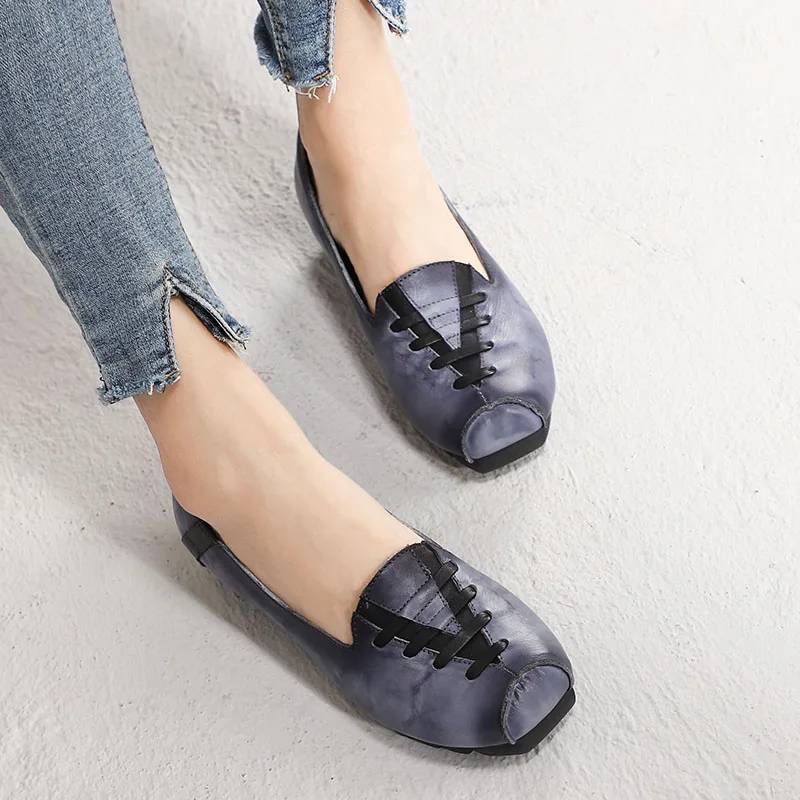 2019 VALLU Original Leather Women Flat Shoes Comfortable Soft Lady Flats Vintage Female Moccasins Slip On Loafers
2019 VALLU Original Leather Women Flat Shoes Comfortable Soft Lady Flats Vintage Female Moccasins Slip On Loafers
