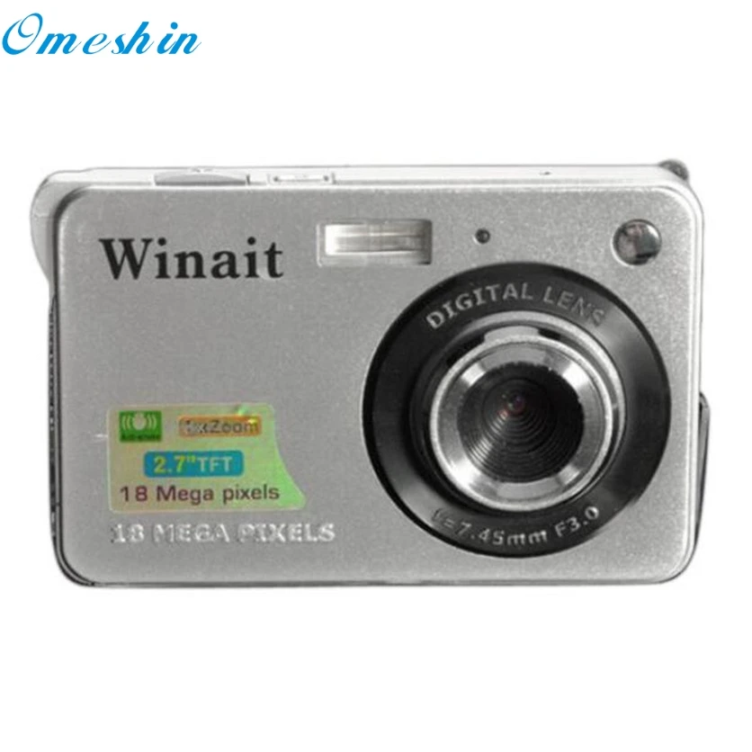 OMESHIN SimpleStone 18 Mega Pixels CMOS 2.7 inch TFT LCD Screen HD 720P Digital Camera EU May23
OMESHIN SimpleStone 18 Mega Pixels CMOS 2.7 inch TFT LCD Screen HD 720P Digital Camera EU May23