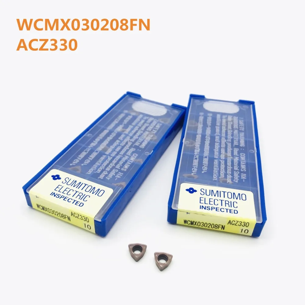 20PCS Lathe tool WCMX030208FN ACZ330 high quality carbide tool metal turning tool WCMX030208 CNC accessories milling cutter
20PCS Lathe tool WCMX030208FN ACZ330 high quality carbide tool metal turning tool WCMX030208 CNC accessories milling cutter