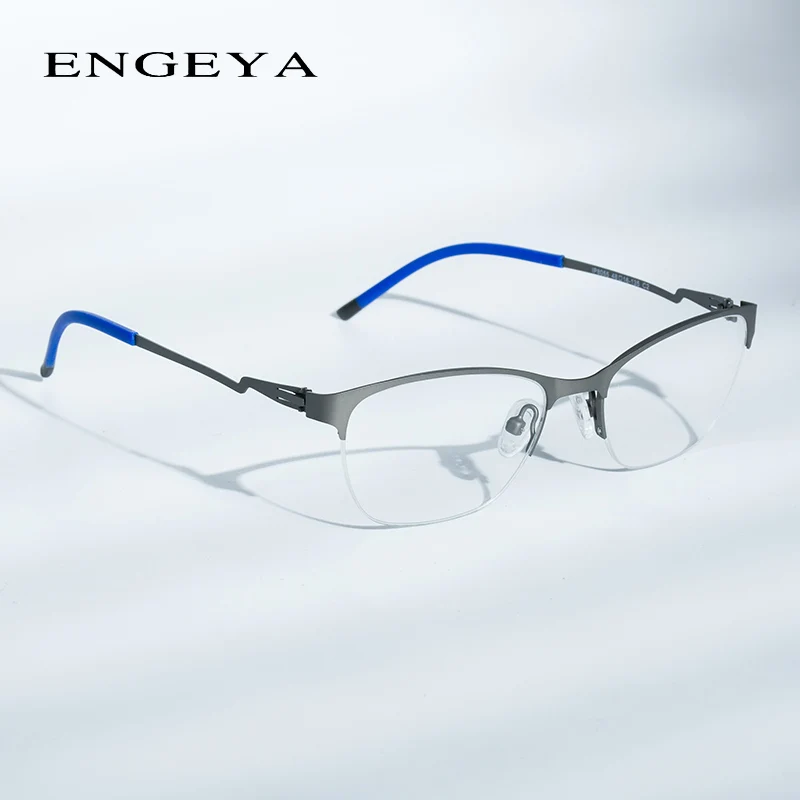 Retro Clear Lens Glasses Frame Brand Half Myopia Eyewear Optical Glasses Legs Unique Design Of Eye Glasses Frames For Women 8055
Retro Clear Lens Glasses Frame Brand Half Myopia Eyewear Optical Glasses Legs Unique Design Of Eye Glasses Frames For Women 8055