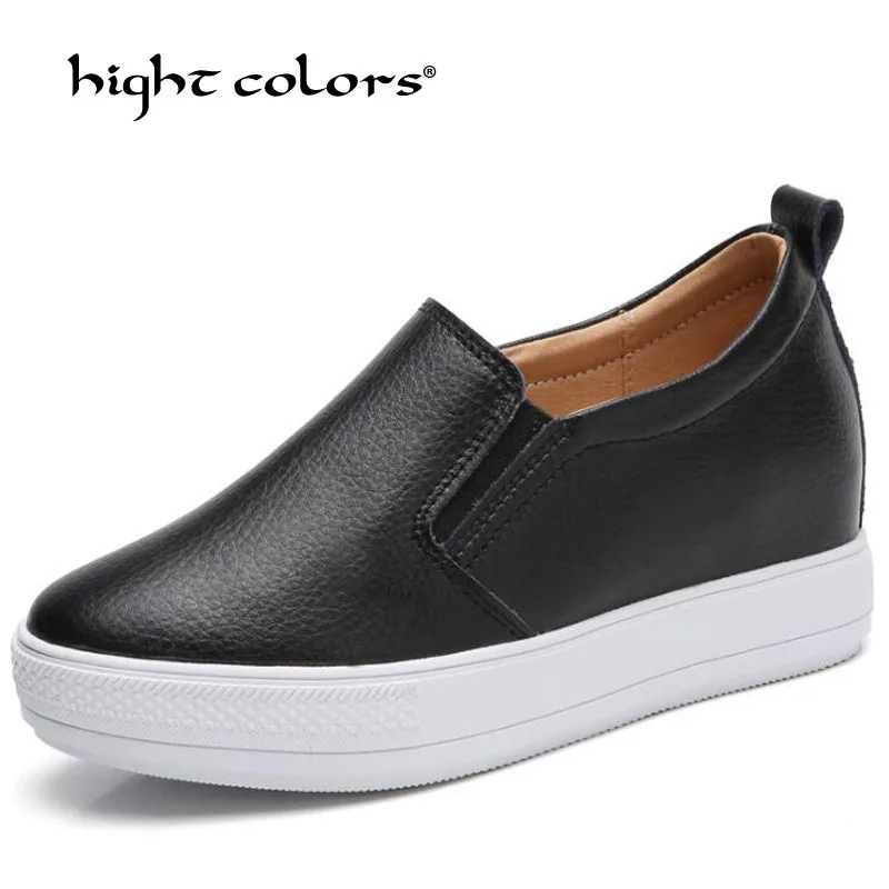 Spring Woman Split Leather Heel Shoes Slip On Increased Internal Women Pumps Woman Shoes Moccasins Soft Loafers Shoes TA15-9
Spring Woman Split Leather Heel Shoes Slip On Increased Internal Women Pumps Woman Shoes Moccasins Soft Loafers Shoes TA15-9