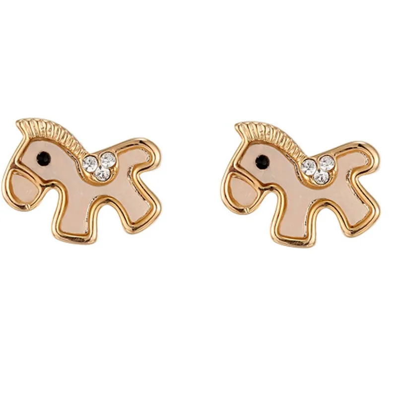 Horse Pendant Cubic Zircon Jewelry Fashion Women Jewelry Gold-color Earrings for Women
Horse Pendant Cubic Zircon Jewelry Fashion Women Jewelry Gold-color Earrings for Women