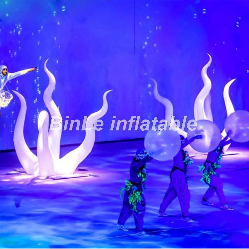 Most popular catch eyes 2.4mH inflatable led seaweed water plants for stage decoration
Most popular catch eyes 2.4mH inflatable led seaweed water plants for stage decoration