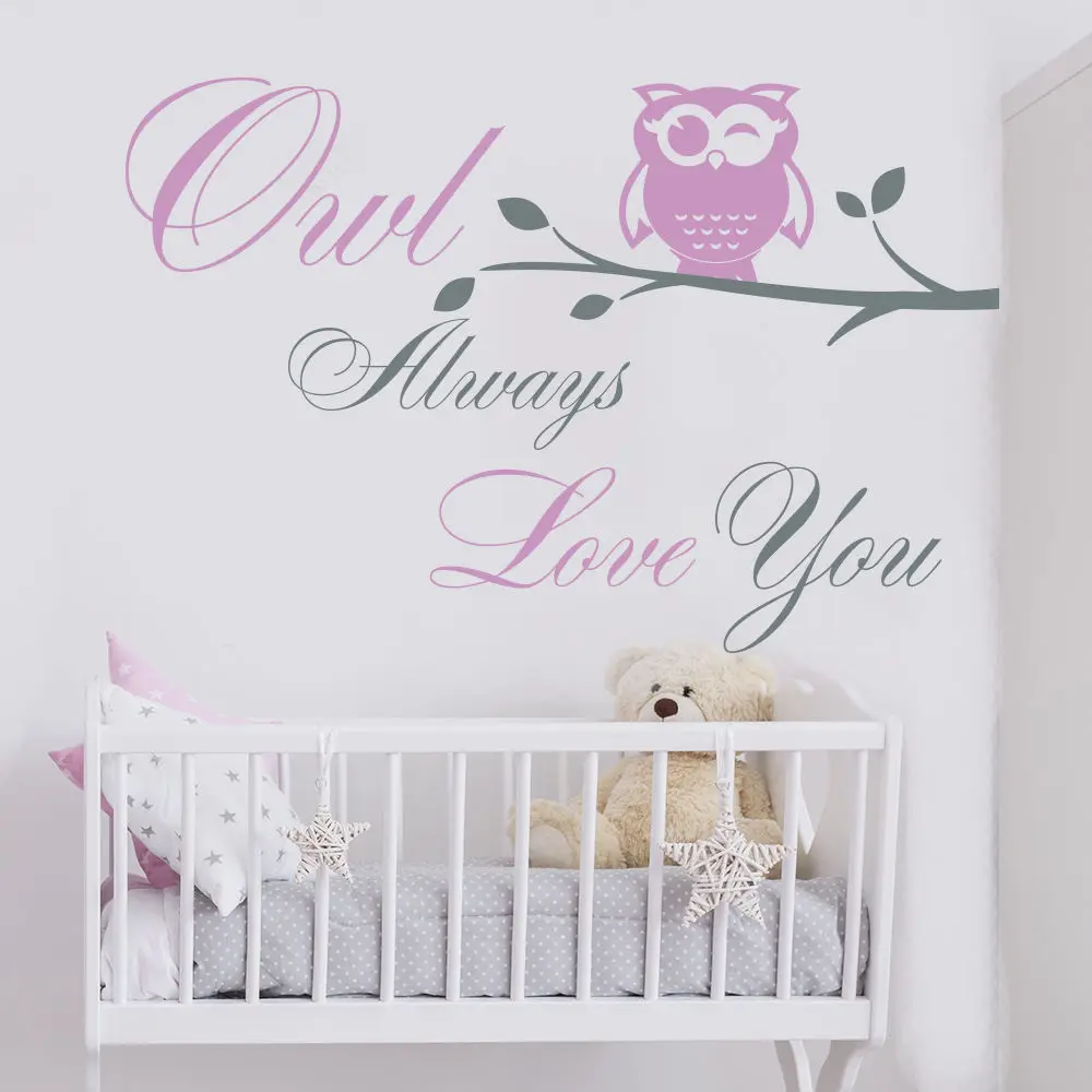 New Arrivals Quote Owl Wall Decal Tree Decal Vinyl Fancy Text Nursery Girl Room Decor Art Interior Wall Ornament Wallpaper LA721
New Arrivals Quote Owl Wall Decal Tree Decal Vinyl Fancy Text Nursery Girl Room Decor Art Interior Wall Ornament Wallpaper LA721