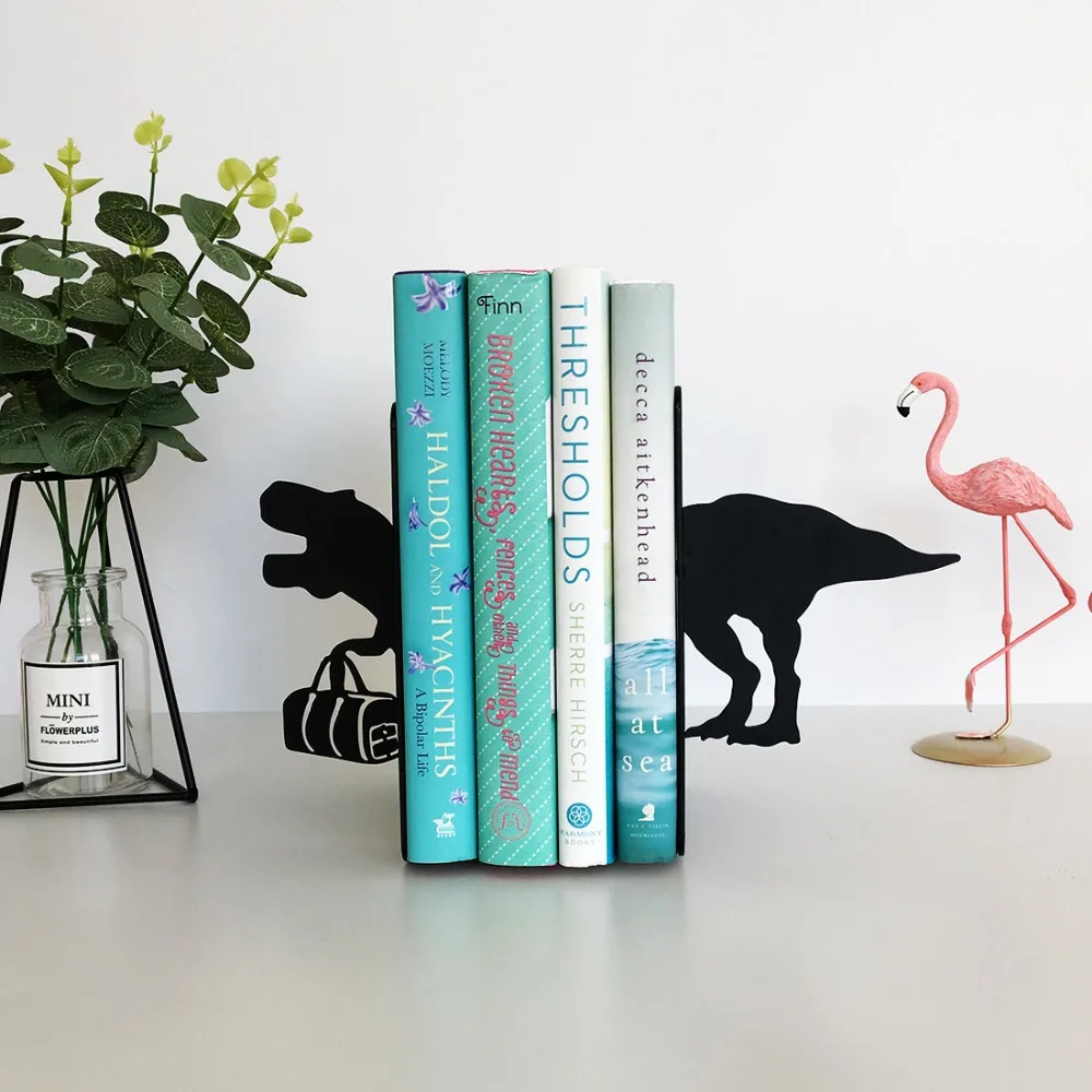 Dinosaur bookends Cool T-Rex book stands school Metal Book ends Iron Desk Book end racks file holders office stationery supplies
Dinosaur bookends Cool T-Rex book stands school Metal Book ends Iron Desk Book end racks file holders office stationery supplies