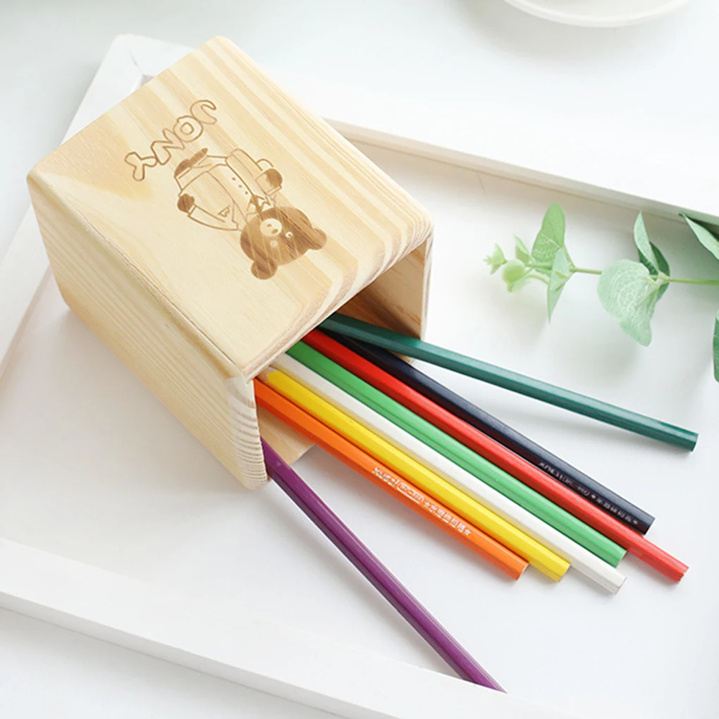 Multifunctional Wooden Office Organizer Fashion Lovely Design Pencil Holders Desk Office Accessories Pen Holder
Multifunctional Wooden Office Organizer Fashion Lovely Design Pencil Holders Desk Office Accessories Pen Holder