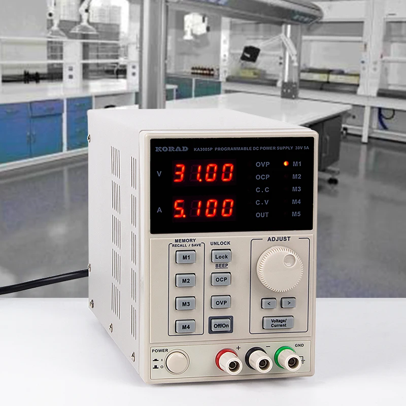 KORAD Precision Variable Adjustable 30V 10A DC Linear Power Supply Digital Regulated Lab Grade 4 Digit Led Displays KA3010D 220V
KORAD Precision Variable Adjustable 30V 10A DC Linear Power Supply Digital Regulated Lab Grade 4 Digit Led Displays KA3010D 220V