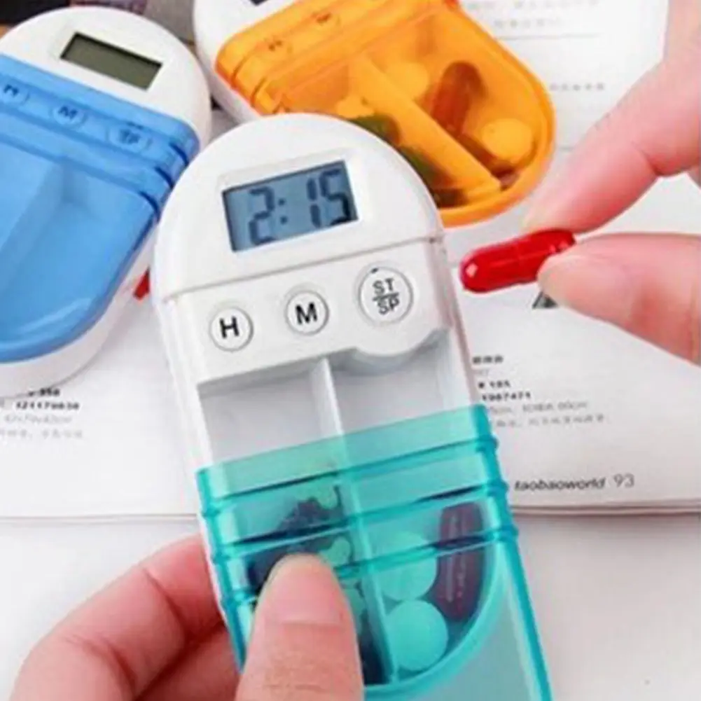 Smart Pill Case Electronic Digital Timing Sealed Pill Case Medicine Box Container Tablet Storage Case Circular Reminder Alarm
Smart Pill Case Electronic Digital Timing Sealed Pill Case Medicine Box Container Tablet Storage Case Circular Reminder Alarm