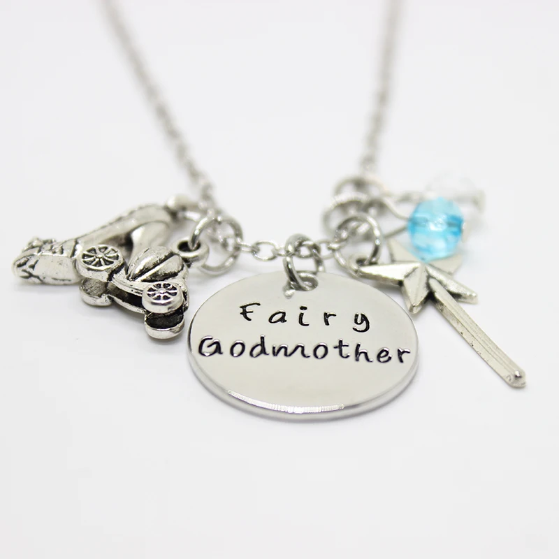 Yamily 12pcs/lot Fairy Godmother pendant necklace magic Inspired charm necklace women fashion jewelry gift
Yamily 12pcs/lot Fairy Godmother pendant necklace magic Inspired charm necklace women fashion jewelry gift
