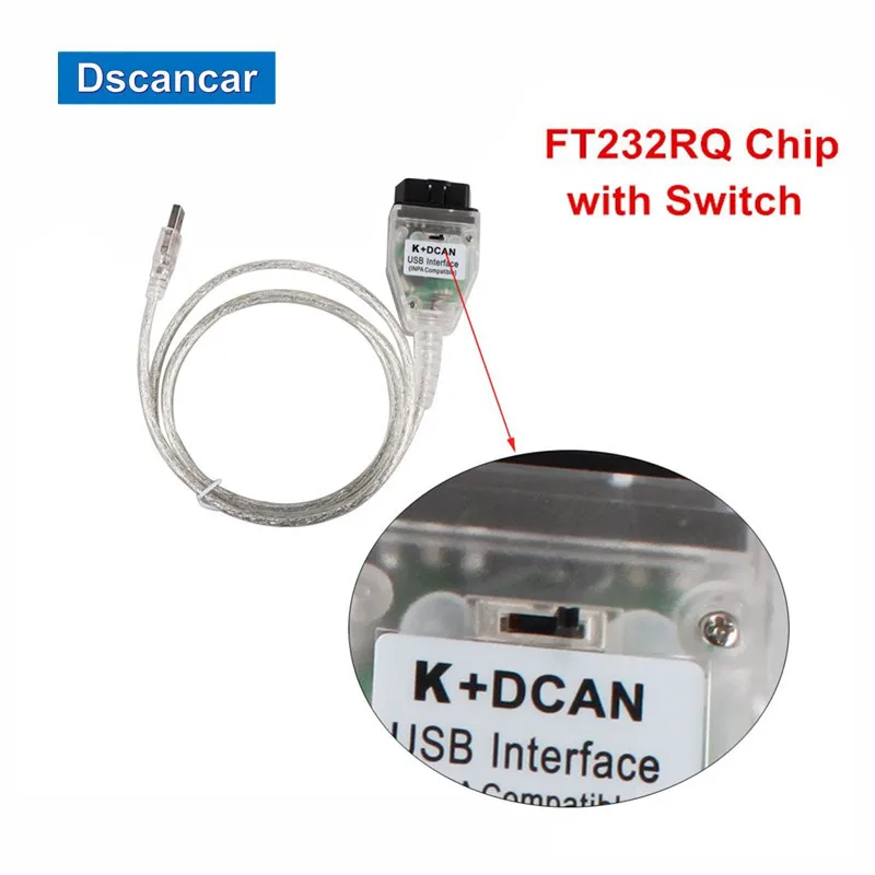 For BMW INPA K+CAN For BMW With FT232RQ Chip with Switch K+D CAN USB OBD Interface
For BMW INPA K+CAN For BMW With FT232RQ Chip with Switch K+D CAN USB OBD Interface