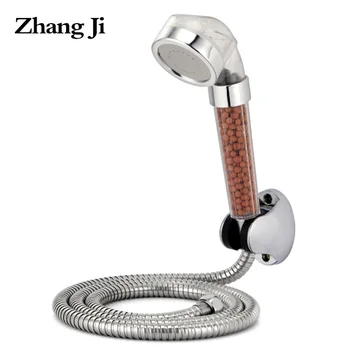 Zhang Ji Transparent Plastic Pressure Boost Handheld Shower Round Stainless Steel Panel Spa Shower Head Bath Shower Nozzle Set
Zhang Ji Transparent Plastic Pressure Boost Handheld Shower Round Stainless Steel Panel Spa Shower Head Bath Shower Nozzle Set