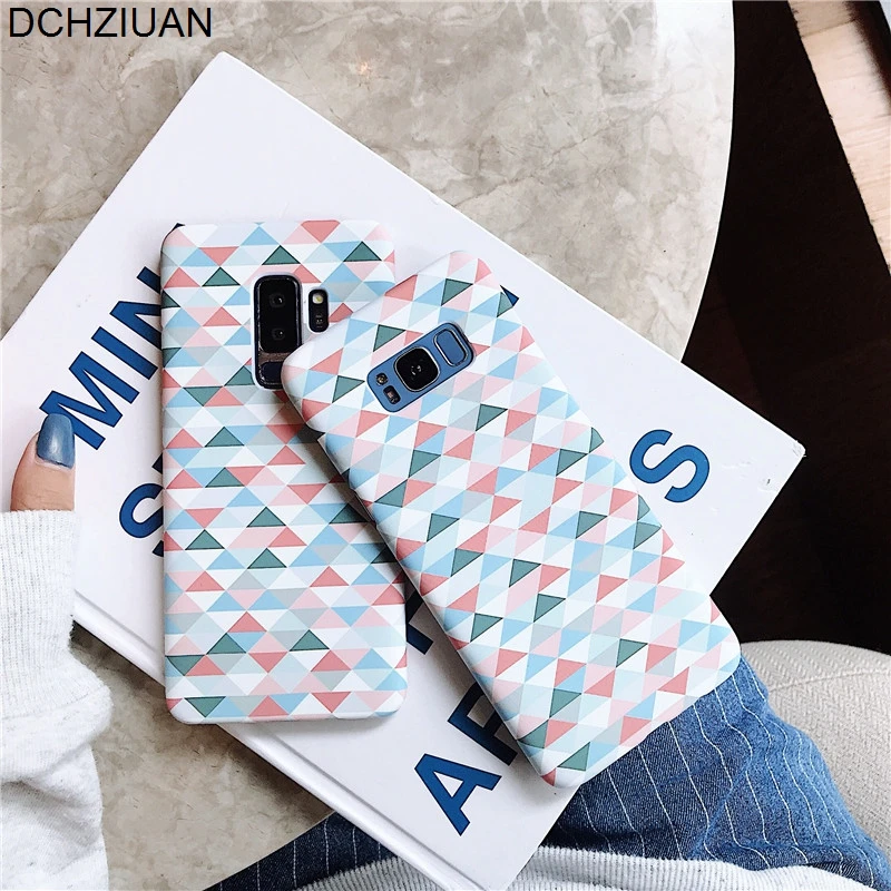 DCHZIUAN Fashion Geometric Phone Case For Samsung Galaxy S8 S9 Plus Case S8 Plus Simple Style Hard PC Matte Back Cover Fundas
DCHZIUAN Fashion Geometric Phone Case For Samsung Galaxy S8 S9 Plus Case S8 Plus Simple Style Hard PC Matte Back Cover Fundas