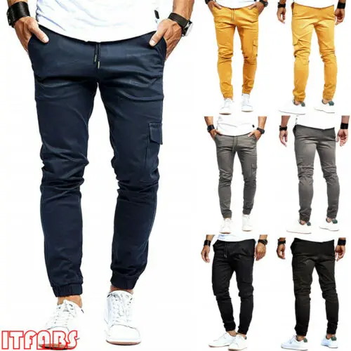 2019 Brand Men's Summer Sports Jogging Fitness Casual Nine Pants Multi-Pocket Sweatpant Solid Men Casual Long Pants M-3XL
2019 Brand Men's Summer Sports Jogging Fitness Casual Nine Pants Multi-Pocket Sweatpant Solid Men Casual Long Pants M-3XL