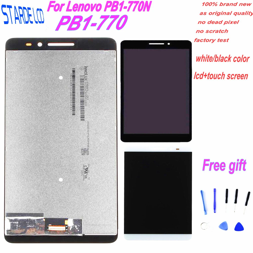 Starde For Lenovo Phab Plus PB1-770N PB1-770M PB1-770 LCD Display Touch Panel Screen Digitizer Assembly with Free Tools
Starde For Lenovo Phab Plus PB1-770N PB1-770M PB1-770 LCD Display Touch Panel Screen Digitizer Assembly with Free Tools