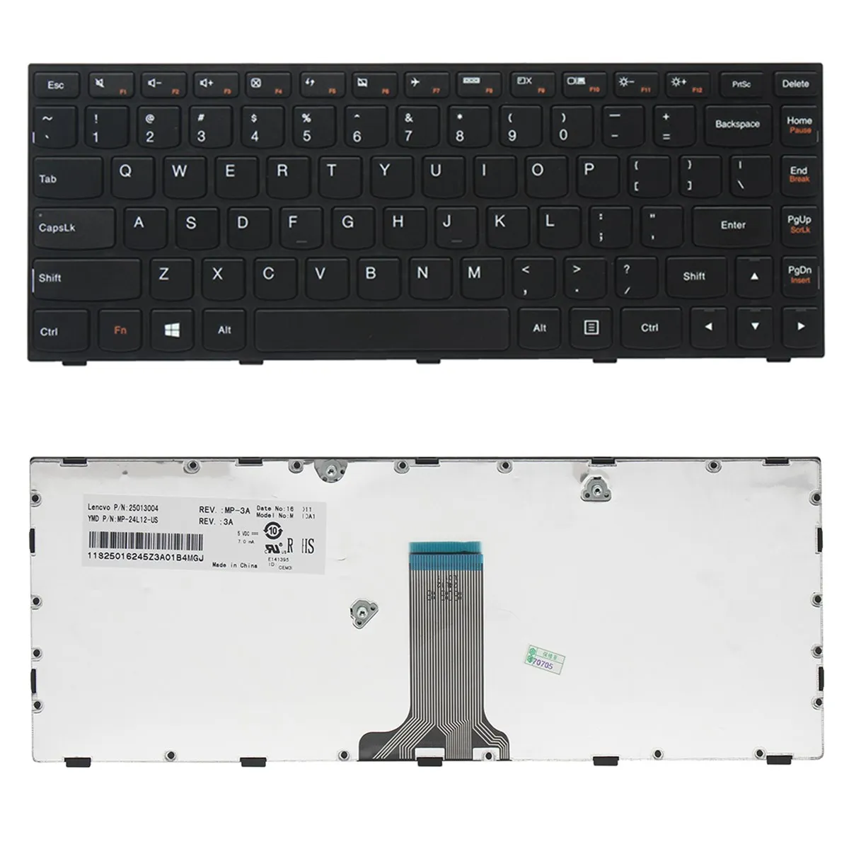 US English laptop Keyboard For IBM For Lenovo G40 G40-70A B40-30 B40-45 B40-70 B40-80 black
US English laptop Keyboard For IBM For Lenovo G40 G40-70A B40-30 B40-45 B40-70 B40-80 black