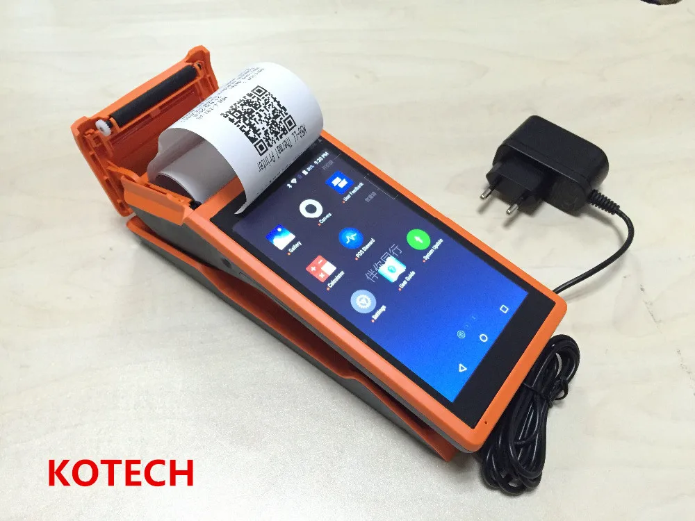 Color Portable Pos Terminal barcode scanner Restaurant thermal printer wireless bluetooth wifi Android PDA 3G Sunmi V1
Color Portable Pos Terminal barcode scanner Restaurant thermal printer wireless bluetooth wifi Android PDA 3G Sunmi V1