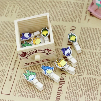 10PCS / bag Japan Version cute cartoon chinchillas wooden clip decorative household DIY office and school supplies Binding
10PCS / bag Japan Version cute cartoon chinchillas wooden clip decorative household DIY office and school supplies Binding