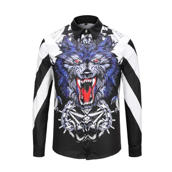 XIMIWUA 2019 New Arrival Men Shirt Long Sleeve Shirt 3d Print Casual Slim Fit Mens Fashion Camisa Masculina High Quality Large
XIMIWUA 2019 New Arrival Men Shirt Long Sleeve Shirt 3d Print Casual Slim Fit Mens Fashion Camisa Masculina High Quality Large