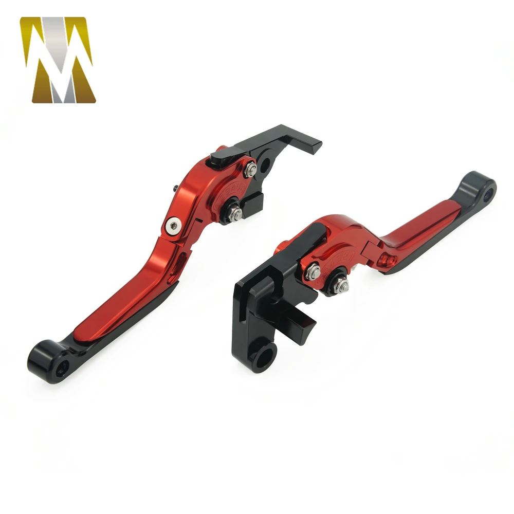 For Yamaha MT07 MT09 FZ1 FZ6 FAZER FZ6R XJ6 DIVERSION Folding Extendable Adjustable Brakes Clutch Levers CNC Aluminum (26)