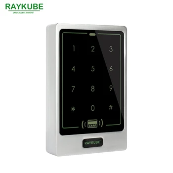 RAYKUBE Door Access Controller Touch Password Keypad RFID 125HKz Card Reader Waterproof IPX3 R-T02 Silver
RAYKUBE Door Access Controller Touch Password Keypad RFID 125HKz Card Reader Waterproof IPX3 R-T02 Silver