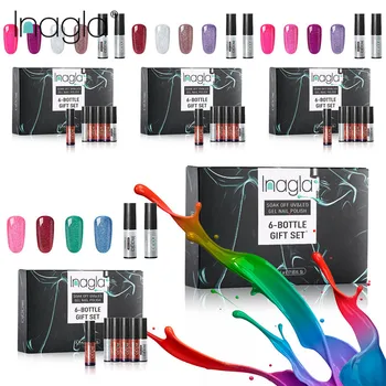 Inagla 6pieces/Set Manicure Set Gel Nail Polish Neon UV LED Lamp Varnishes Hybrid Painting Gel Base Top Kits Nails Gel set
Inagla 6pieces/Set Manicure Set Gel Nail Polish Neon UV LED Lamp Varnishes Hybrid Painting Gel Base Top Kits Nails Gel set
