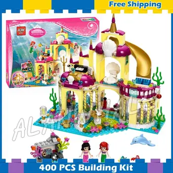 400pcs Princess Series Ariel's Undersea Palace SY374 Model Building Blocks Assemble Toys Dream Gifts sets Compatible With Lago
400pcs Princess Series Ariel's Undersea Palace SY374 Model Building Blocks Assemble Toys Dream Gifts sets Compatible With Lago
