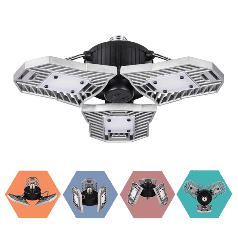 SZFC Deformable Garage Light 60W E27 170-240V 6000 Lumen Ceiling Light for Garage/ Attic / Basement / Home LED Mining lamp
SZFC Deformable Garage Light 60W E27 170-240V 6000 Lumen Ceiling Light for Garage/ Attic / Basement / Home LED Mining lamp