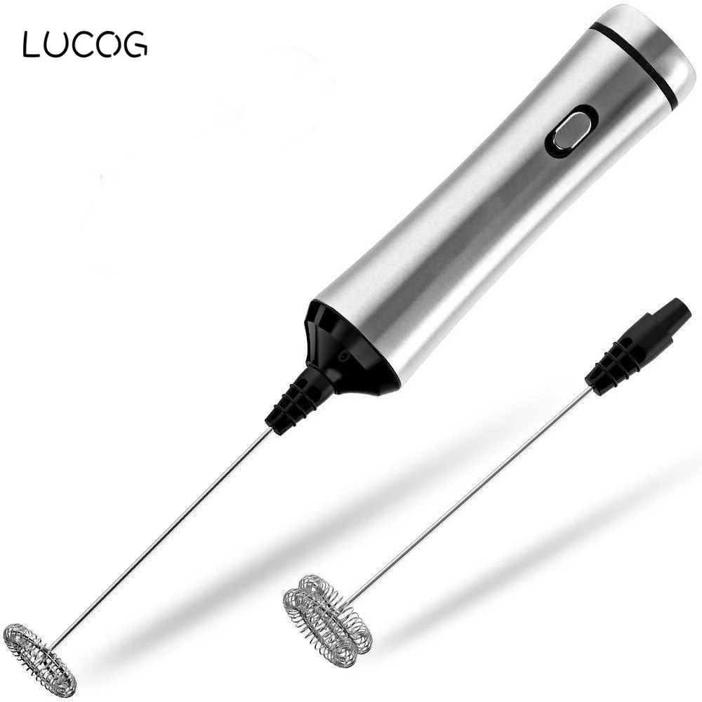 Электрический смеситель для взбивания яиц LUCOG 1800 мАч USB зарядка|Миксеры| |