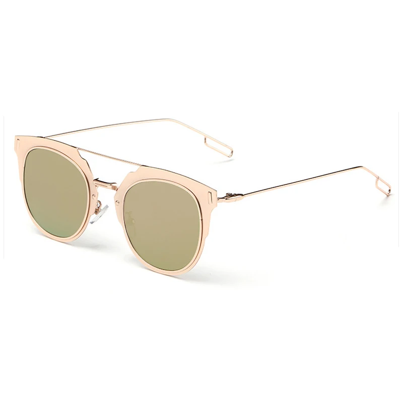 Pink Women Sunglasses Classic Brand Designer Twin-Beams Cat Eye ladies Sun glasses for women female Mirror Flat Panel Lens
Pink Women Sunglasses Classic Brand Designer Twin-Beams Cat Eye ladies Sun glasses for women female Mirror Flat Panel Lens